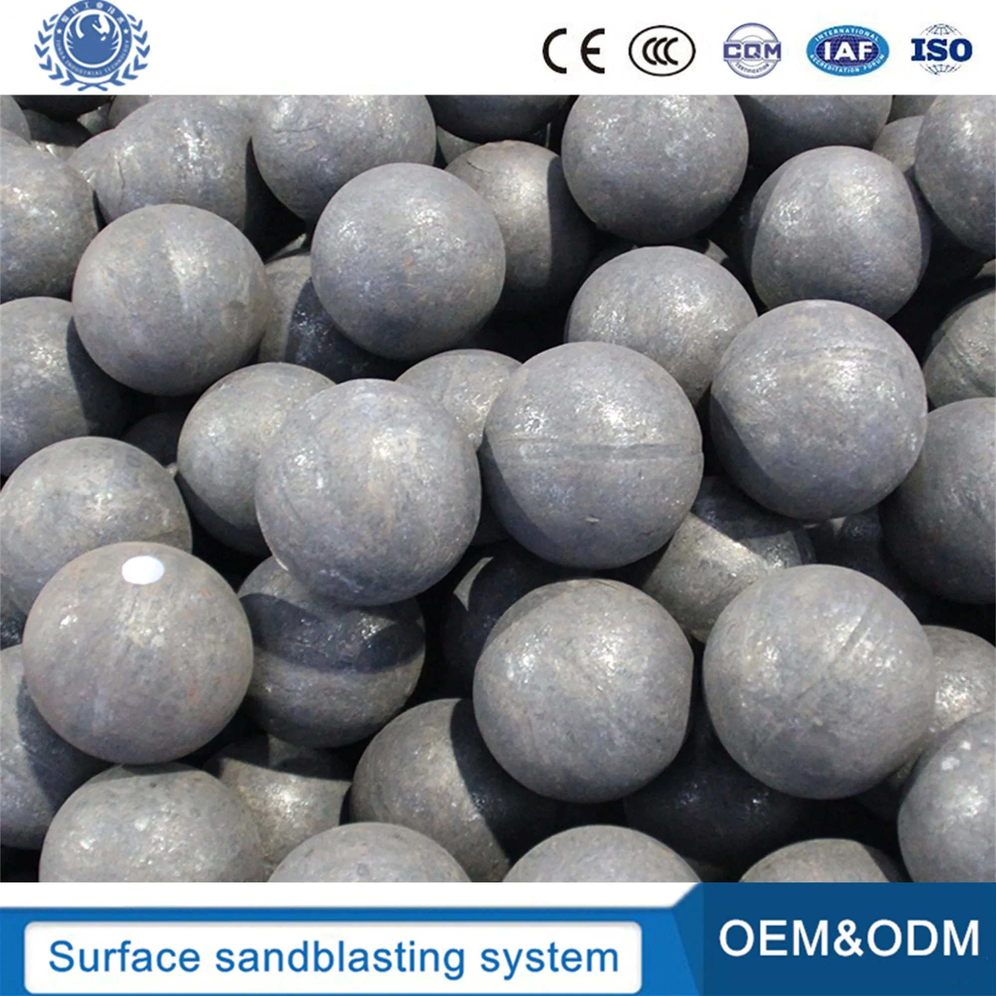 Good Quality Dia 20mm-160mm Forged Steel Grinding Media for Ball Mill