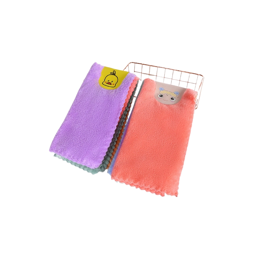 Soft Absorbent Cotton Kitchen Towel Reusable Cleaning Cloth for Kitchen