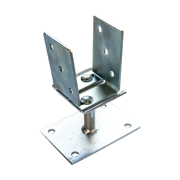 According to Is01461 Wood Post Support Base Bracket