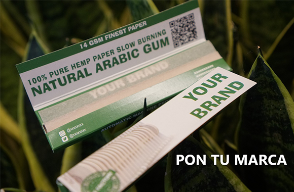 Custom Brand 12.5GSM Ultra Thin Unbleached Raw Natural Brown Rolling Paper Cigarette Smoking Accessories OEM Factory Wholsale Price Rolling Paper