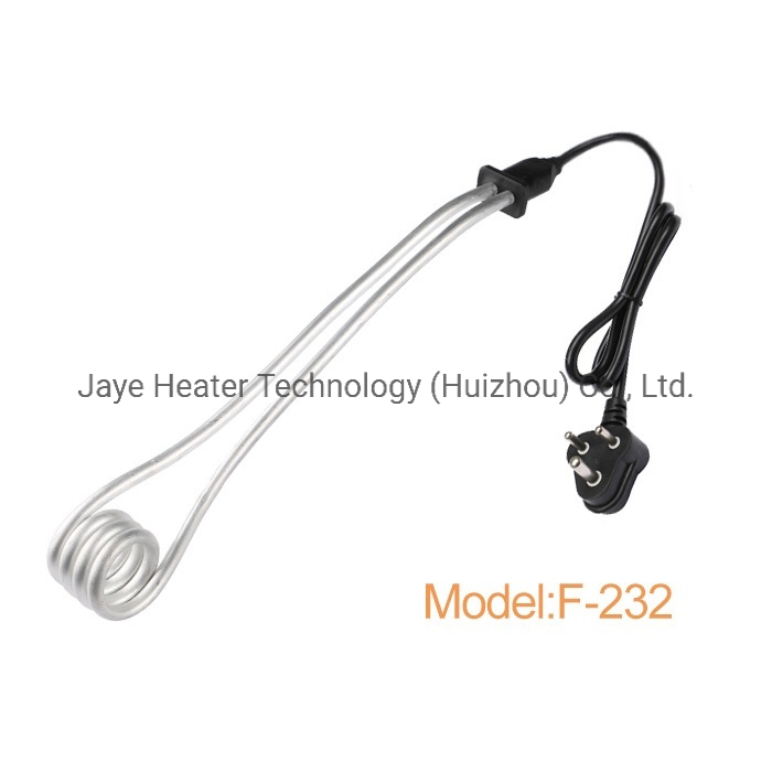 220V Electric Instant Iron Classical Portable Immersion Water Heater Boilers for Kitchen and Bucket