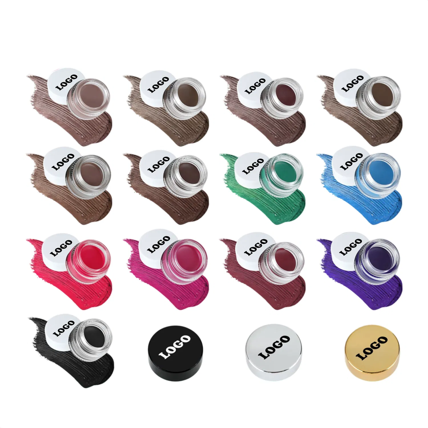 Vegan & Cruelty-Free Vibrant Waterproof Gel Eyeliner Cream