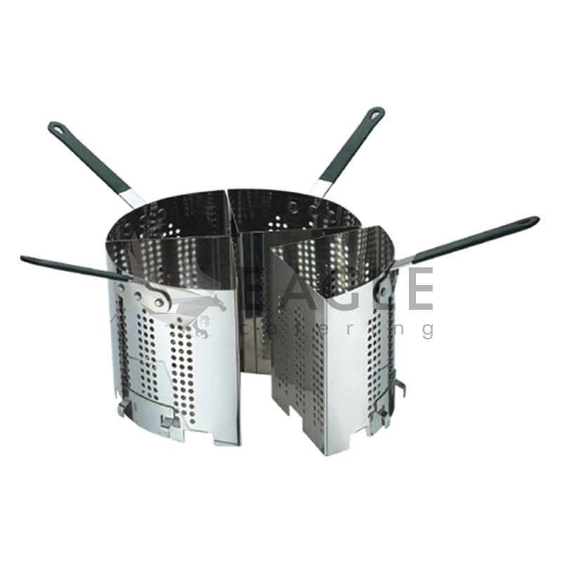 Pasta Cooker Basket Pasta and Vegetable Cooking Set of 4