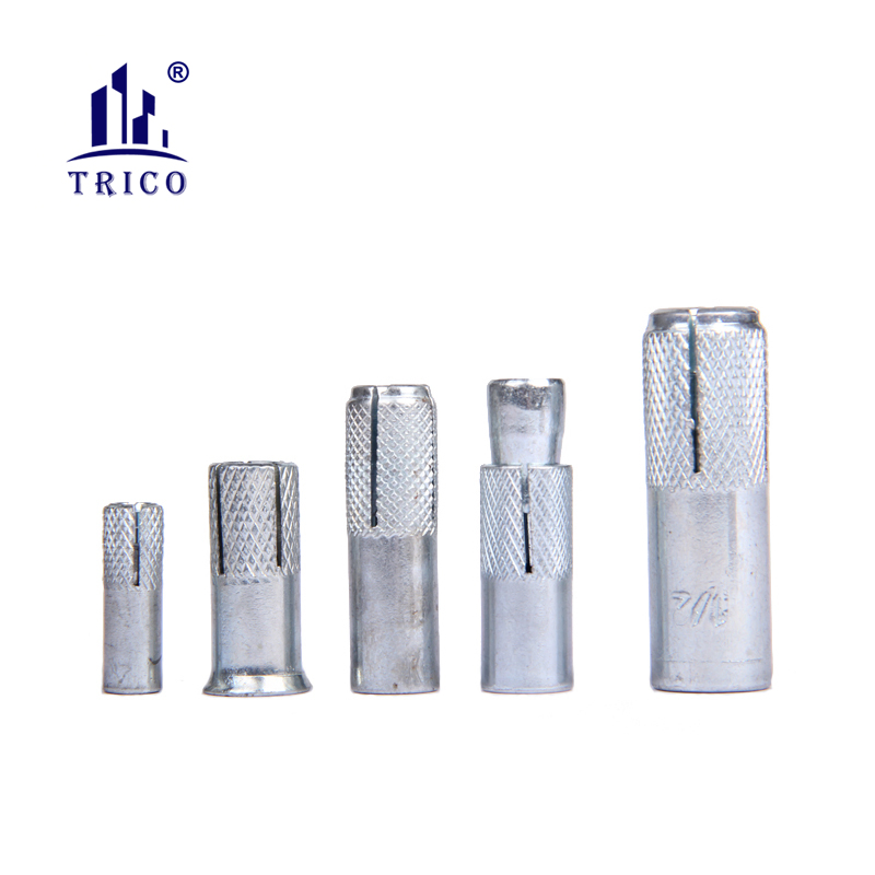 Building Fastener Carbon Steel Stainless Steel Drop in Anchor Bolt Drop