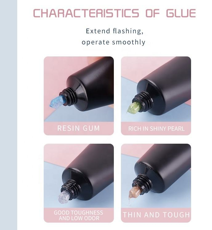Free Samples RS Nail Ransheng Factory Offer Soak off Easy to Use Long Lasting Nail Extension Gel Pearl Glitter Gel