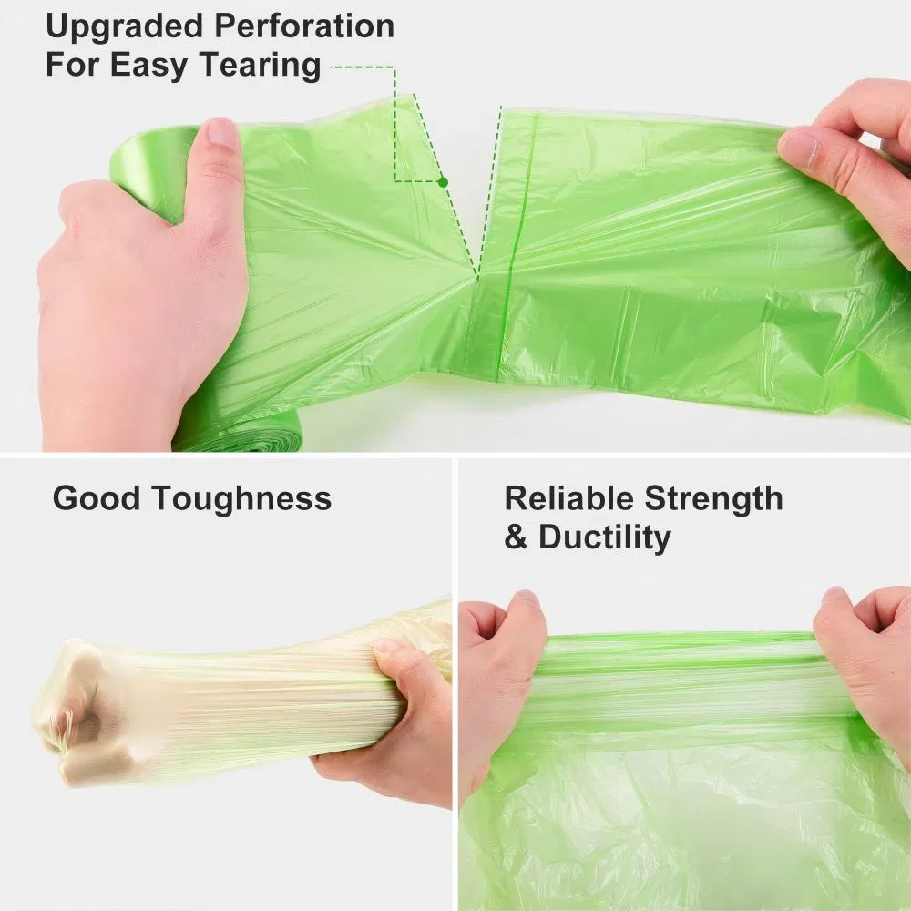 Eco-Friendly Family-Sized Compostable Trash Bags for Easy Disposal
