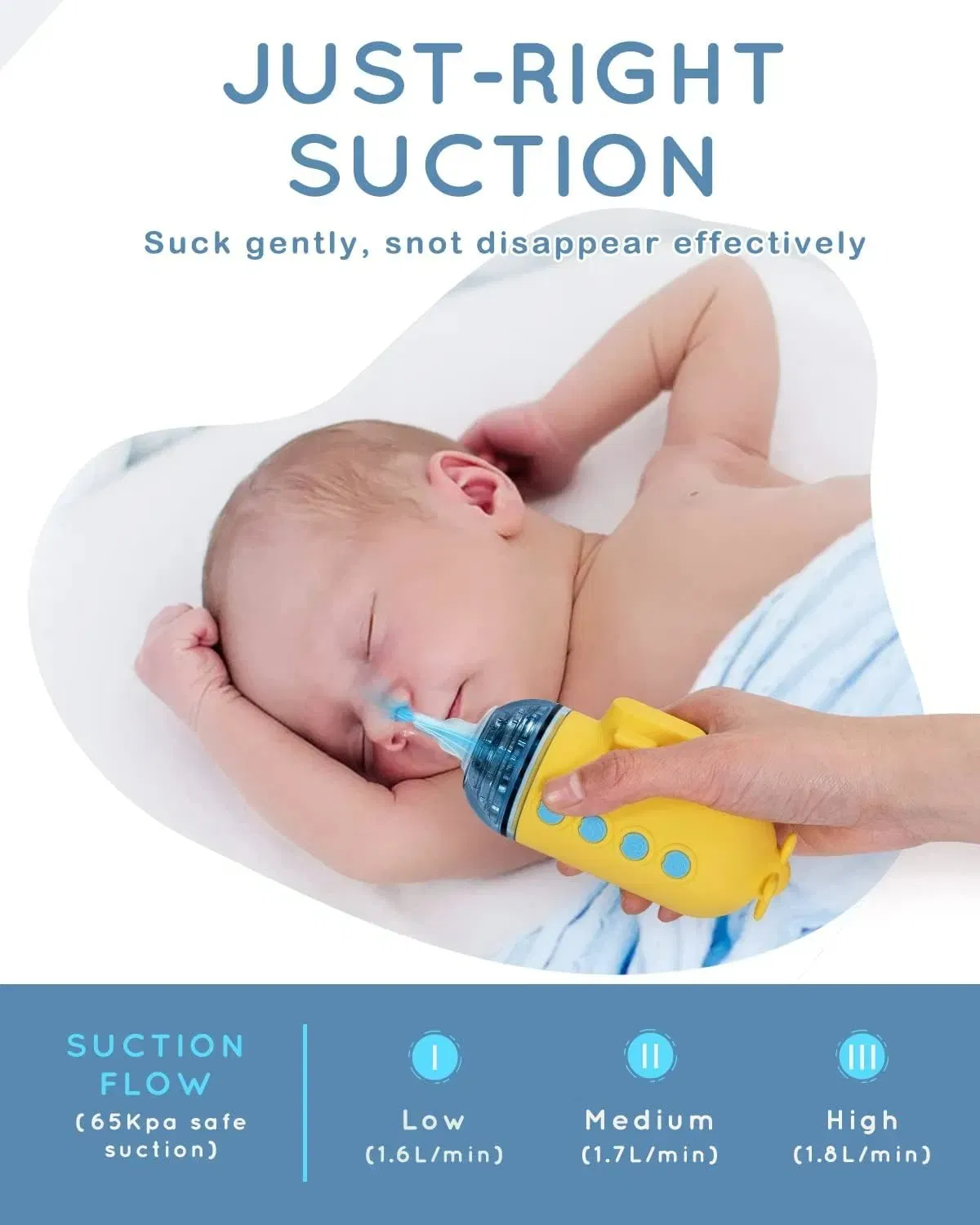 High Quality Cartoon Style Electric Baby Nasal Aspirator