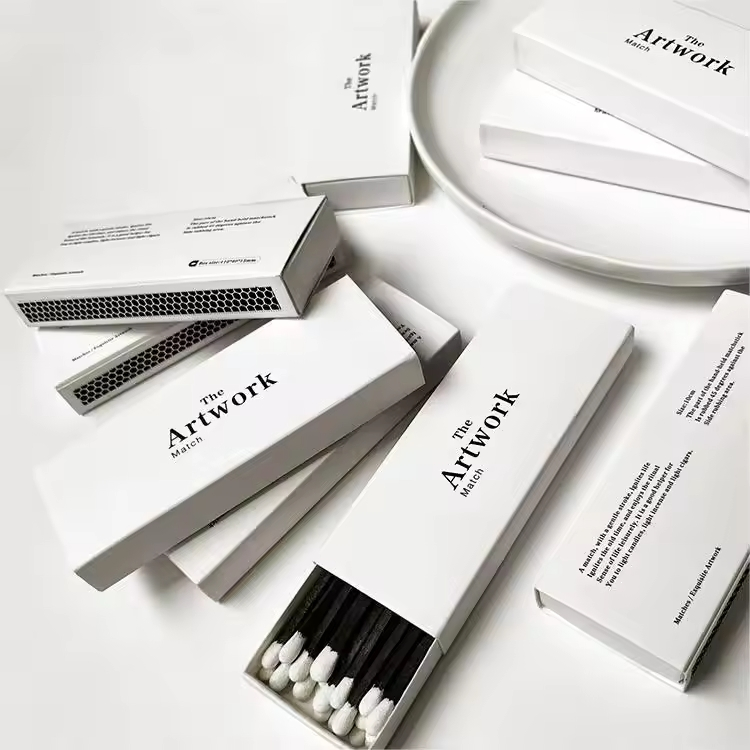 Wholesale Cheap Custom Printing Paper Matches Box Matchbook Stick Safety Boxes Matches