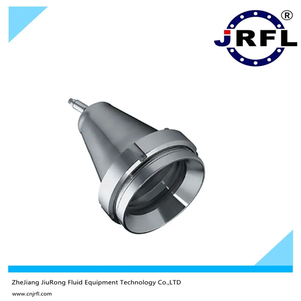 Endoscopic Light Cone Union Stainless Steel Sanitary Light Indicator Sight Glass with Wiper