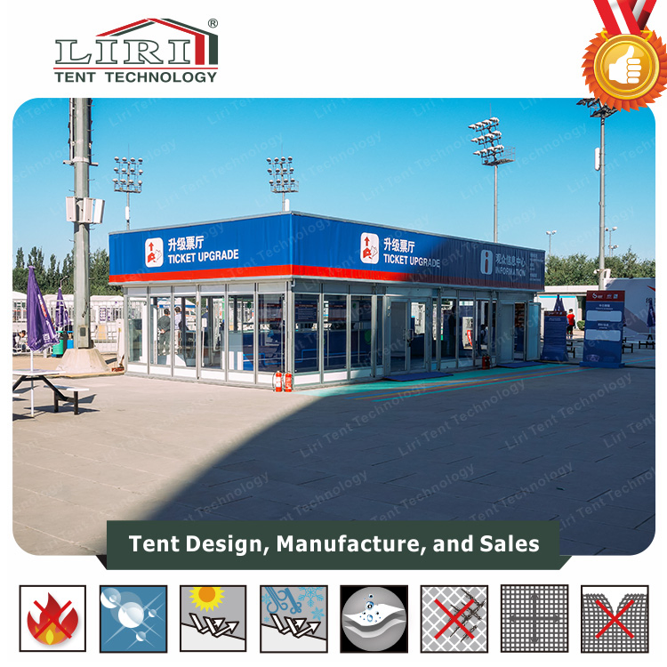 Sport Event Tent for Outdoor with Glass Walls
