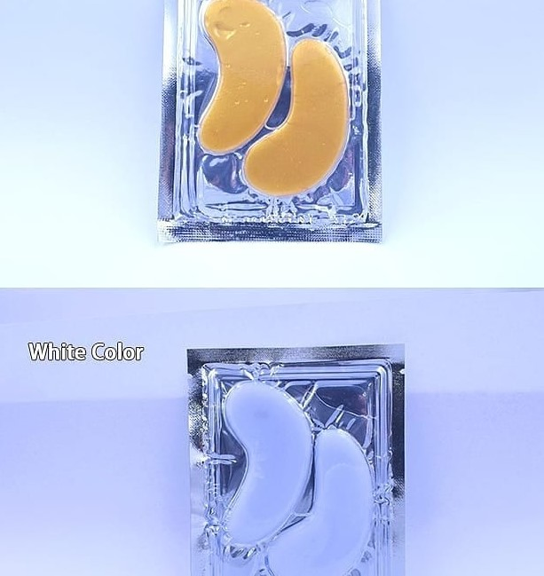 Avocado Glitter Korea Hot Sell for Dark Circles Hydrogel Jelly Mask Purple Eyes