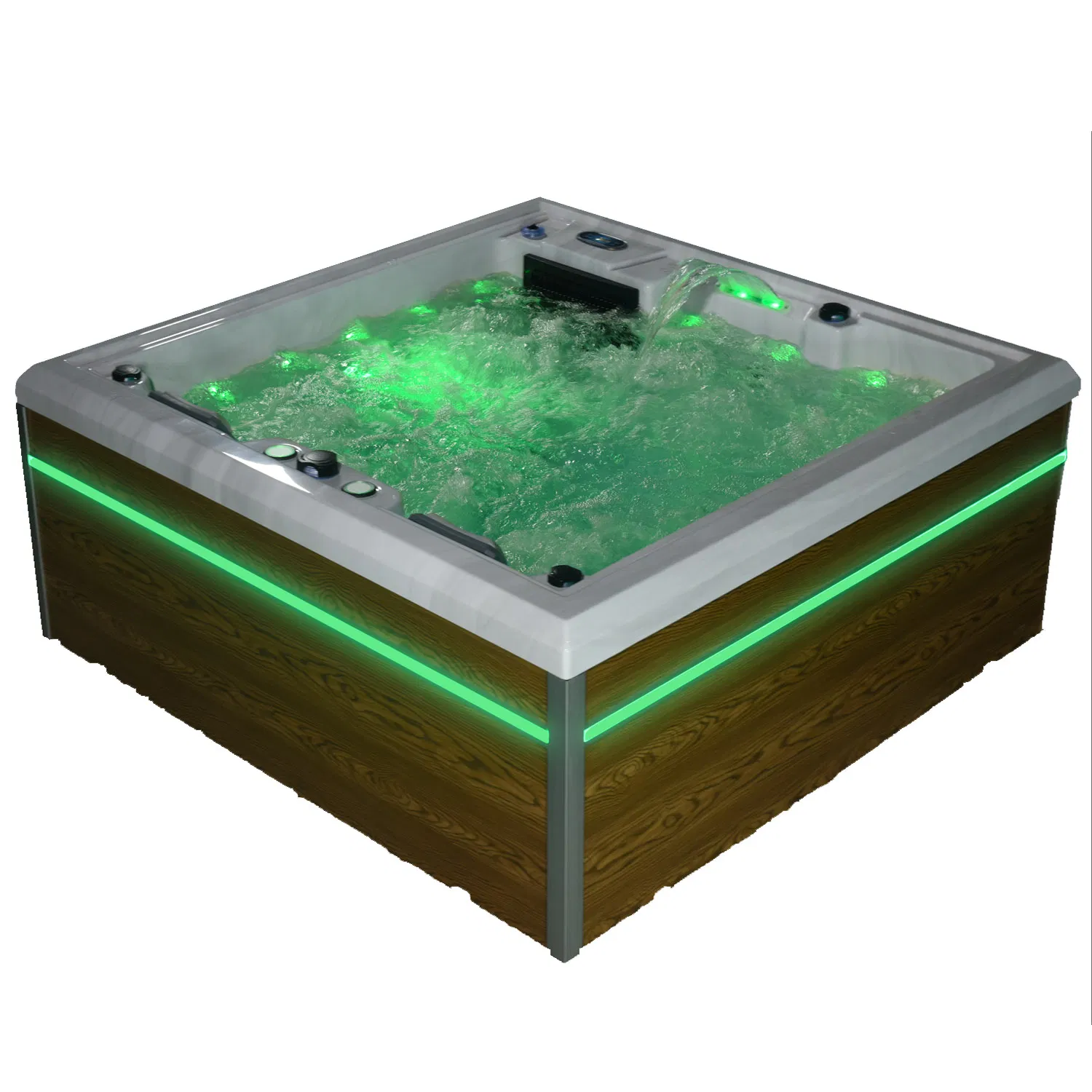Квадратный акриловый спа-бассейн AI320 для улицы и дома