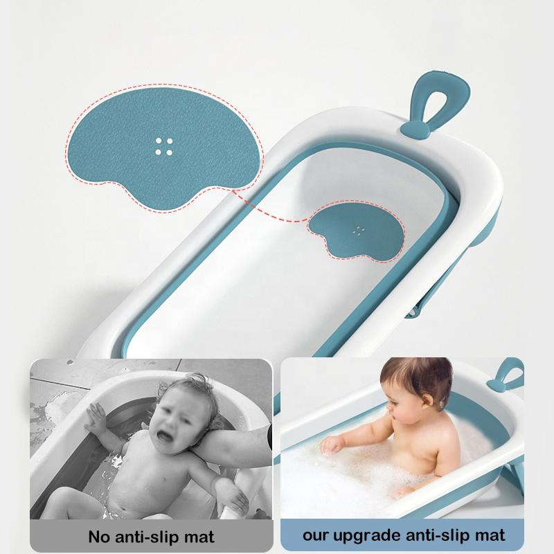 Customer Logo Collapsible Baby Bathtub for Kids