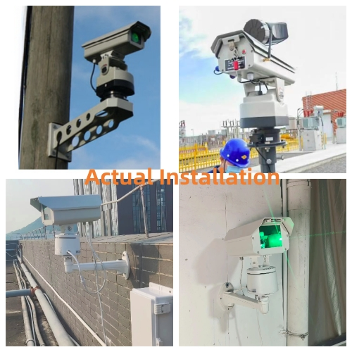 360 Degree IP65 Tracking Bird Repeller Green Laser Line Beam Environmental Friendly