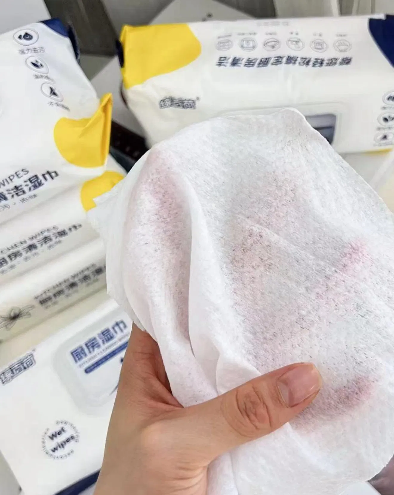 All-Natural Powerful Household Wet Tissues for Tough Stains and Messes Cleaning Quick