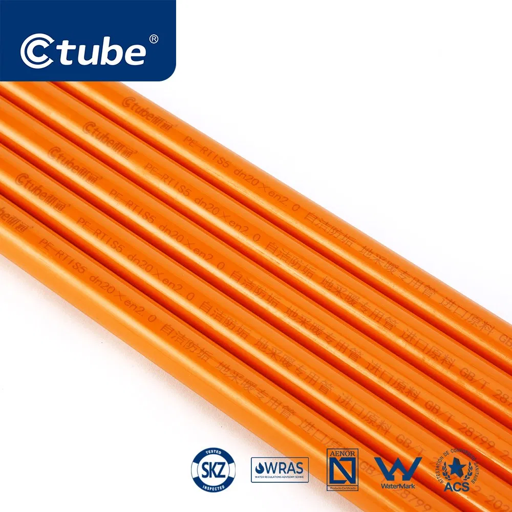 Ctube Pert Pipe for Floor Heating & Plumbing ISO Certified Flexible Plumbing Solution