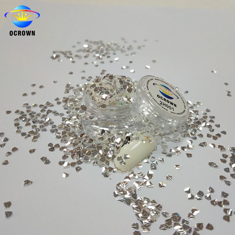 3D Diamond Shape Holographic Glitter/Bulk Glitter Decoration for Christmas