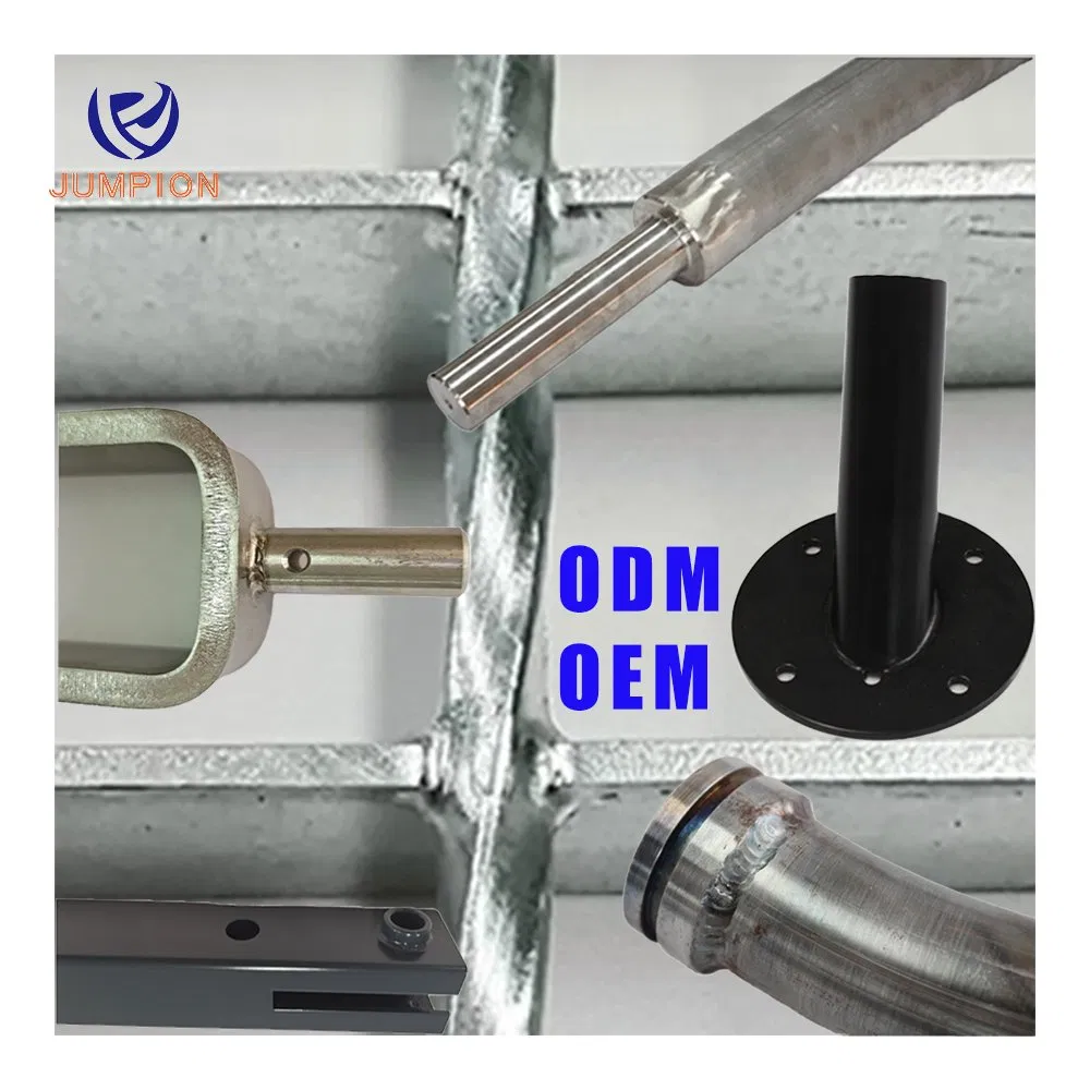 Heavy-Duty Serrated Hot DIP Galvanized Steel Grating Metal Building Steel Structure Fabrication