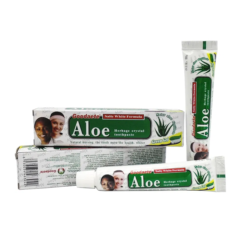 Goodaete 105g Nature Aloe Whitening Formula Inflammation Prevention Herbage Crystal Toothpaste
