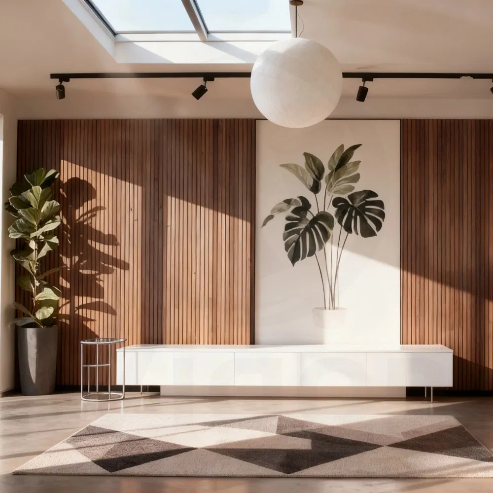 Reasonable Price Soundproof Wood Veneer Slat Acoustic Panel