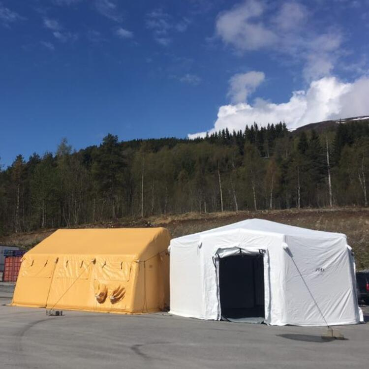 Lilytoys Airtight Inflatable Emergency Tent, Inflatable Medical First Aid Tent, Inflatable PVC Airtight Tent in Stock