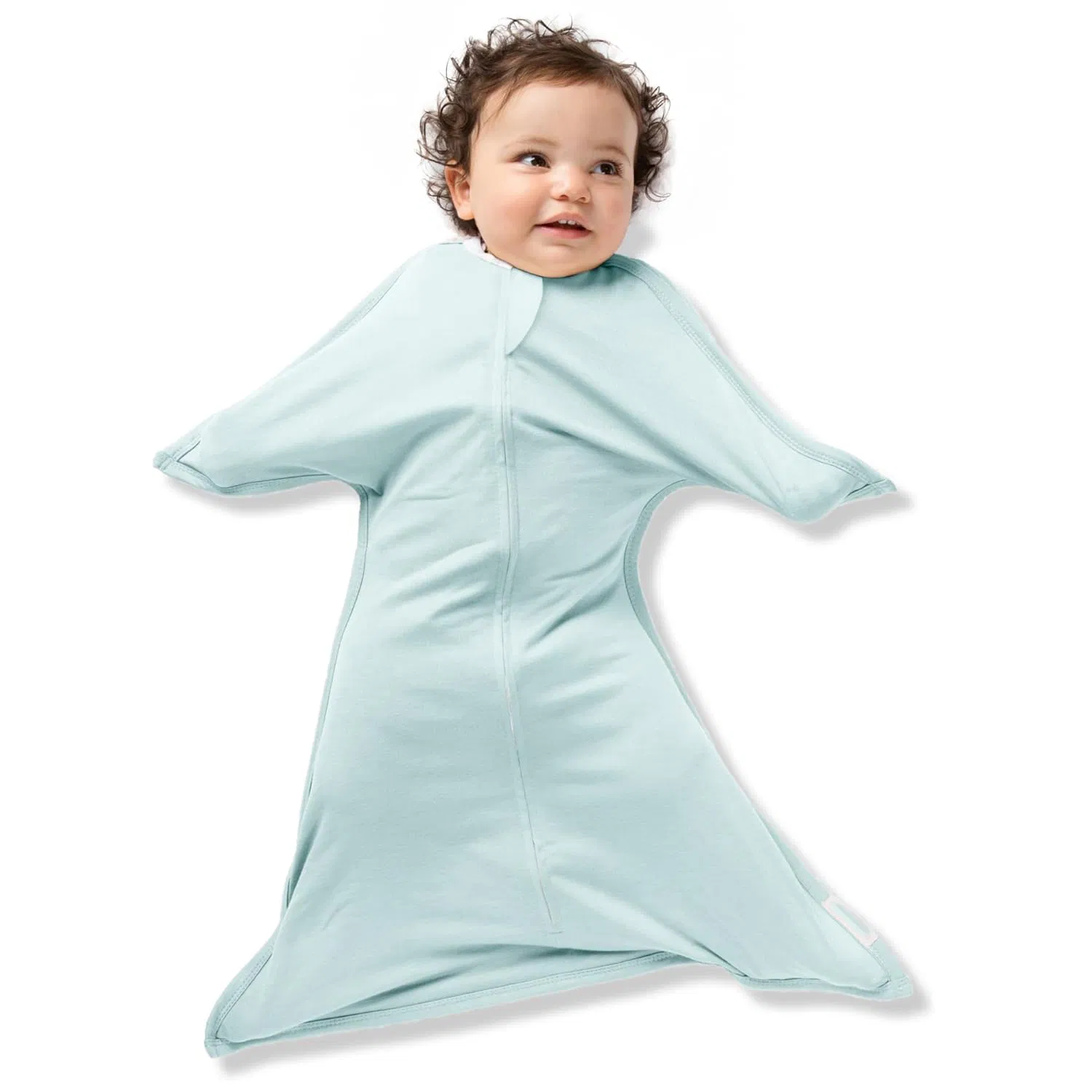 Custom 1.0 Tog Long Sleeve Organic Cotton Bamboo Baby Swaddle Weighted Sleep Sack