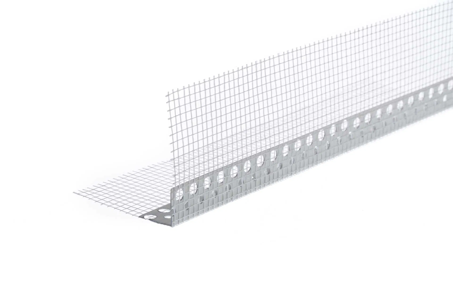 5cm Width 60– 180 G/M2 4X4mm 5 X5 mm PVC Corner Bead with Fiberglass Mesh
