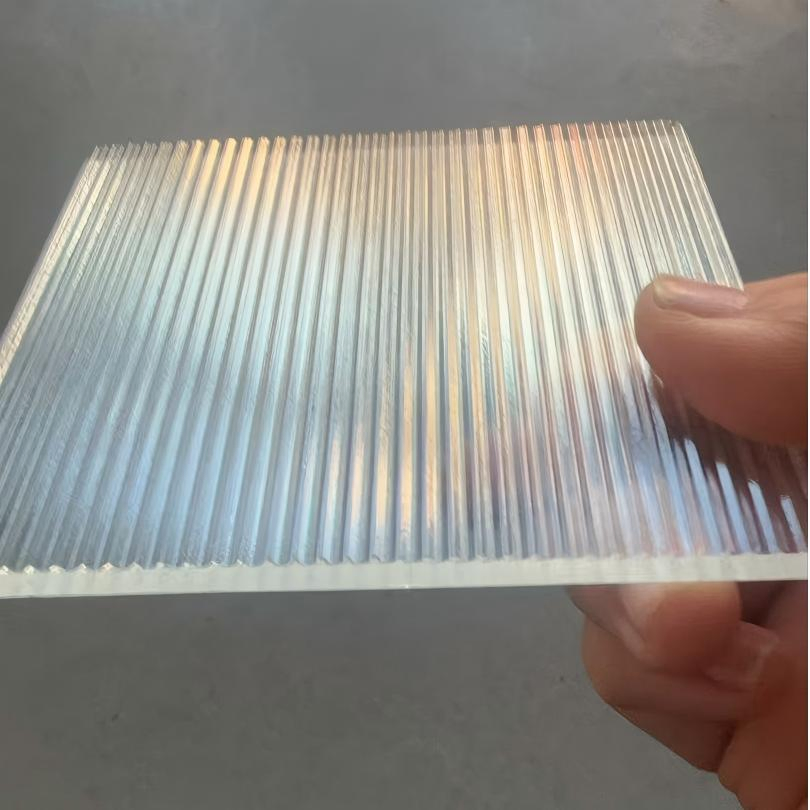 6mm 8mm 10mm 12mm Extra Clear Reeded Low Iron Patterned Glass