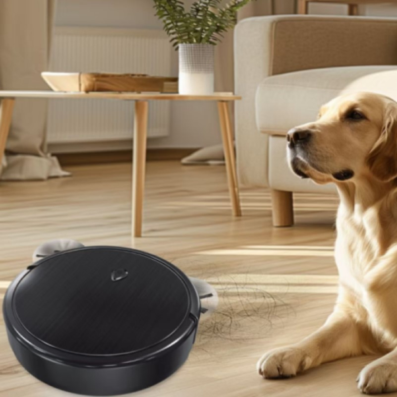 Smart Cleaning Robot with Mop and Vacuum Features