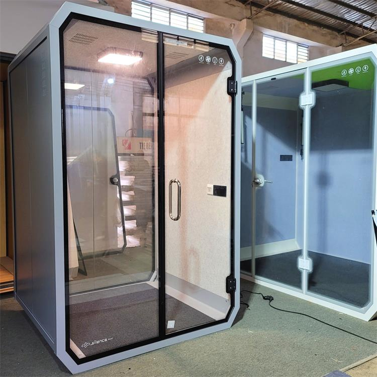 Office Movable Silence Soundproof Telephone Booth Portable Home Pod Fireproof Privacy Security One Person Lightweight Office Pod