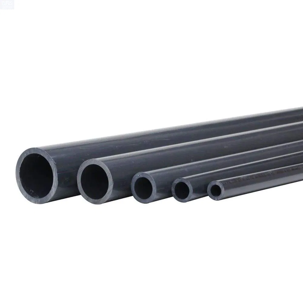 High Pressure 5" Plastic PVC UPVC Agricultural Irrigation Water Supply Pipes Fittings