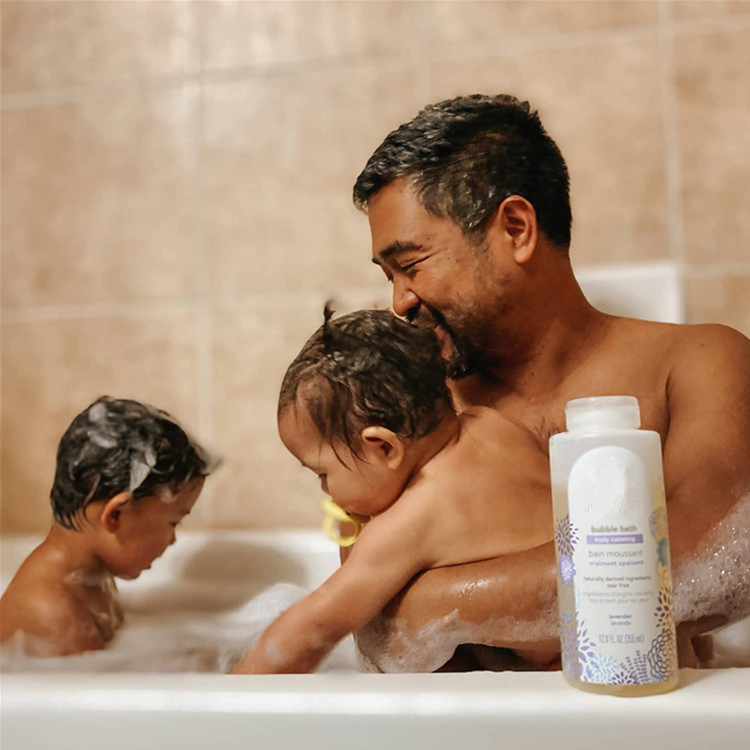 Vegan Truly Calming Lavender Bubble Bath Tear Free Kids Bubble Bath