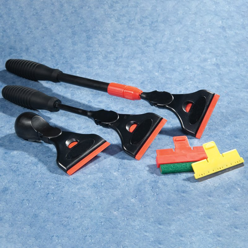 Hautine High Quality Plastic Scraper with 3 Kinds of Blades