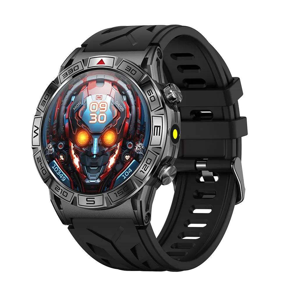 1.43'' Amoled Screen Sports Smart Watch with Flashlight 1 ATM