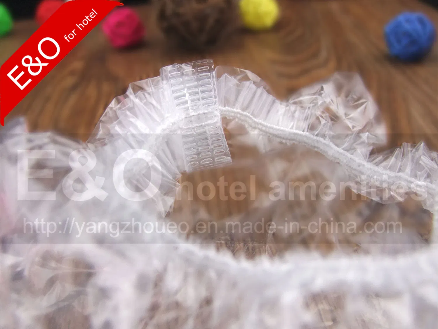 Hotel Shower Cap/PE Shower Cap/Transparent Shower Cap