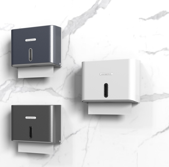 Настенный диспенсер для бумажных полотенец с прозрачным окном