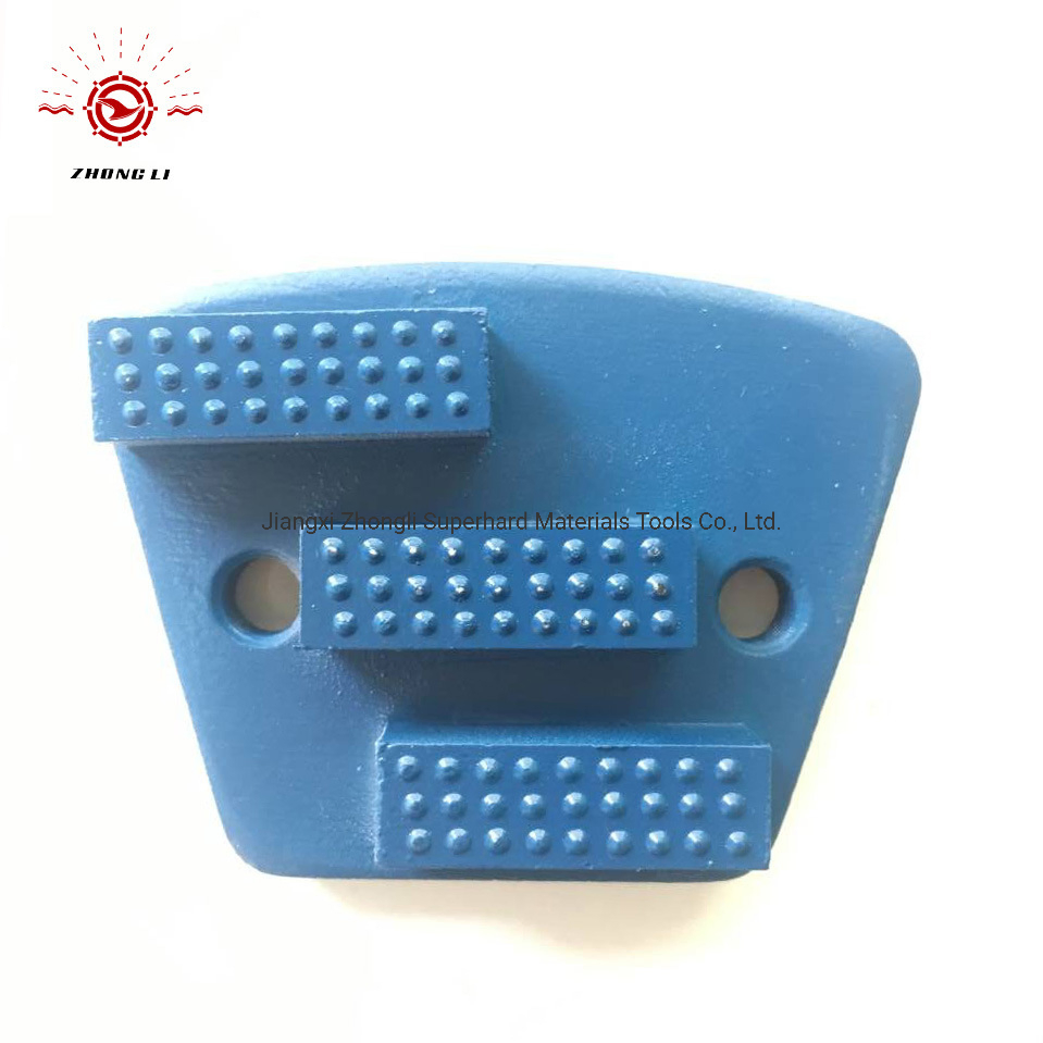 Trapezoid Grinding Plate Diamond Pads for Concrete Floor Grinder