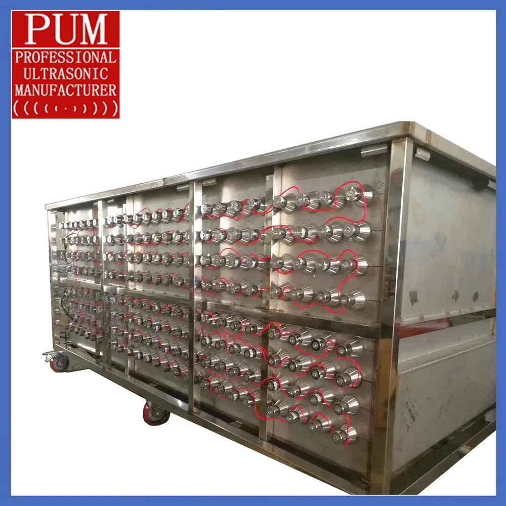 4800W 28K/40K Commercial Engine Block Ultrasonic Cleaning Equipment China Degreasing Cleaning Machine