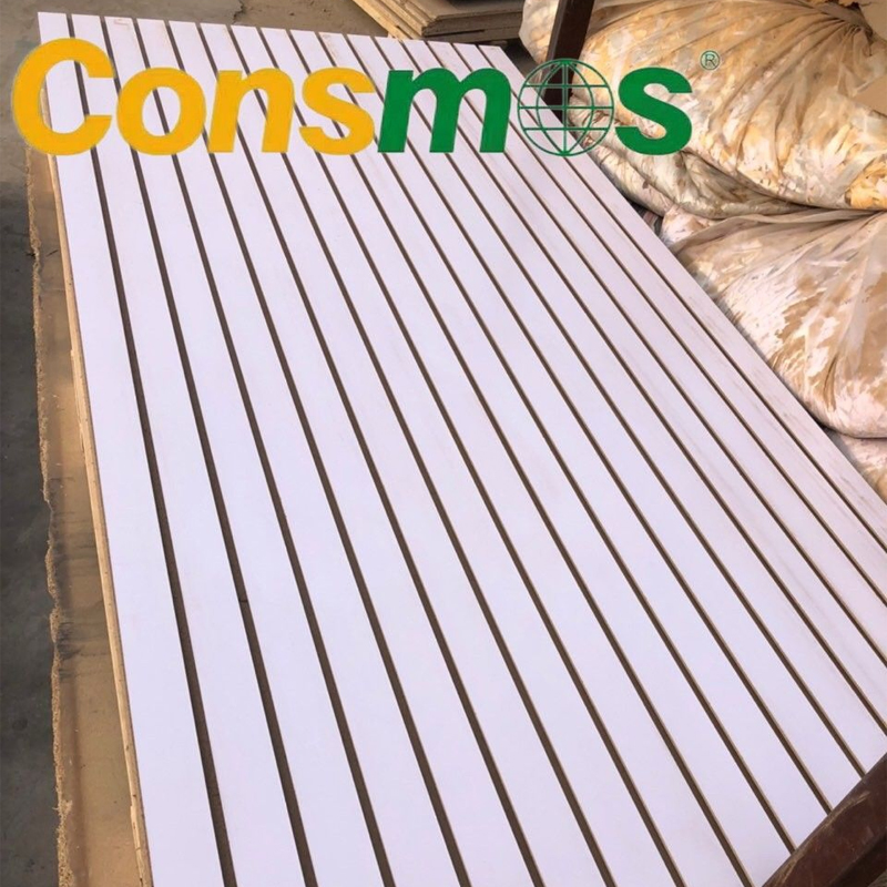 Manufacturers Provide Slotted MDF Board for Display Shelf Slot MDF Board