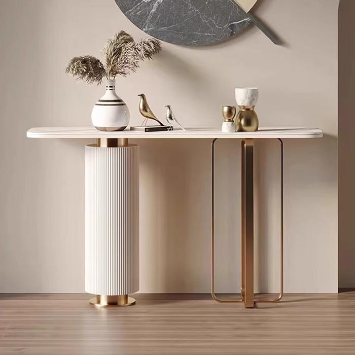 Консоли металл нержавейка для гостиной прихожей