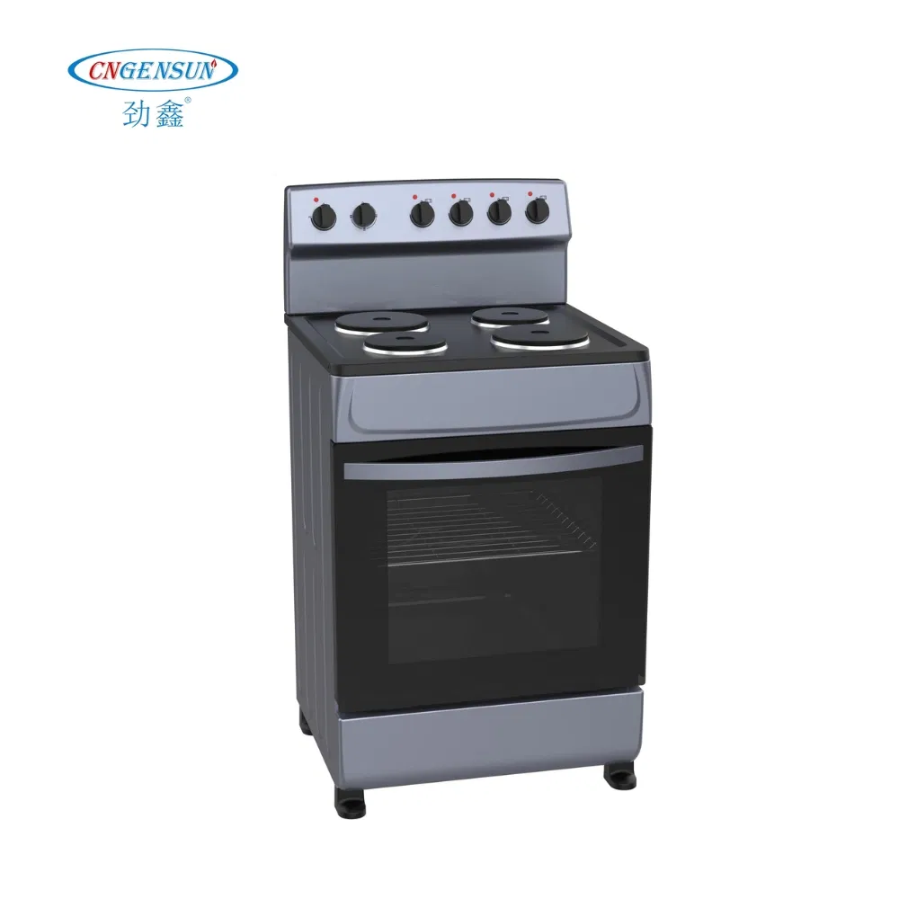 High-Performance Freestanding Even-Heating Electric Oven with Adjustable Back Control Hotplate