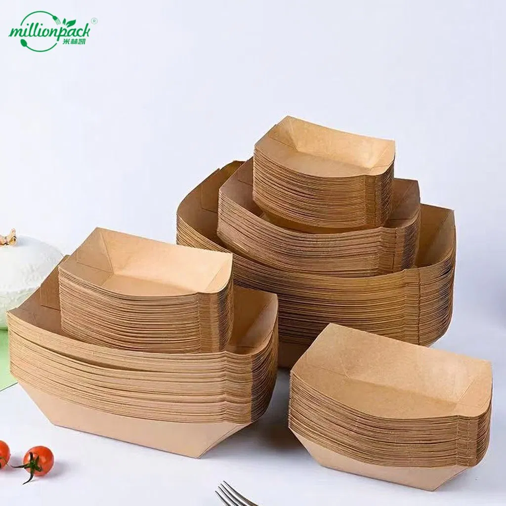 Functional Disposable Paper Tray for Bulk Food Prep and Line Cooking Stations