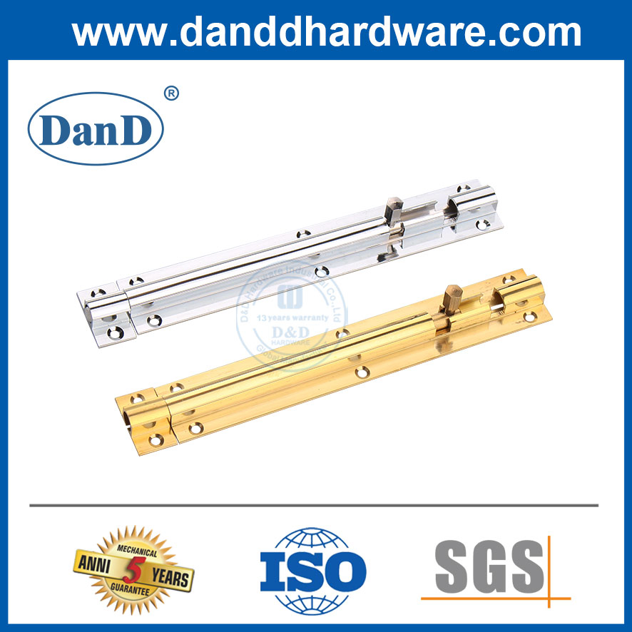 Decorative Door Hardware Brass Tower Bolts Suppliers