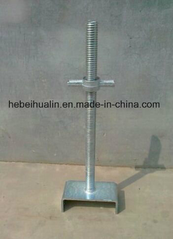 Steel Galvanized Adjustable Screw Base Jack Scaffolding U Head Jack Base