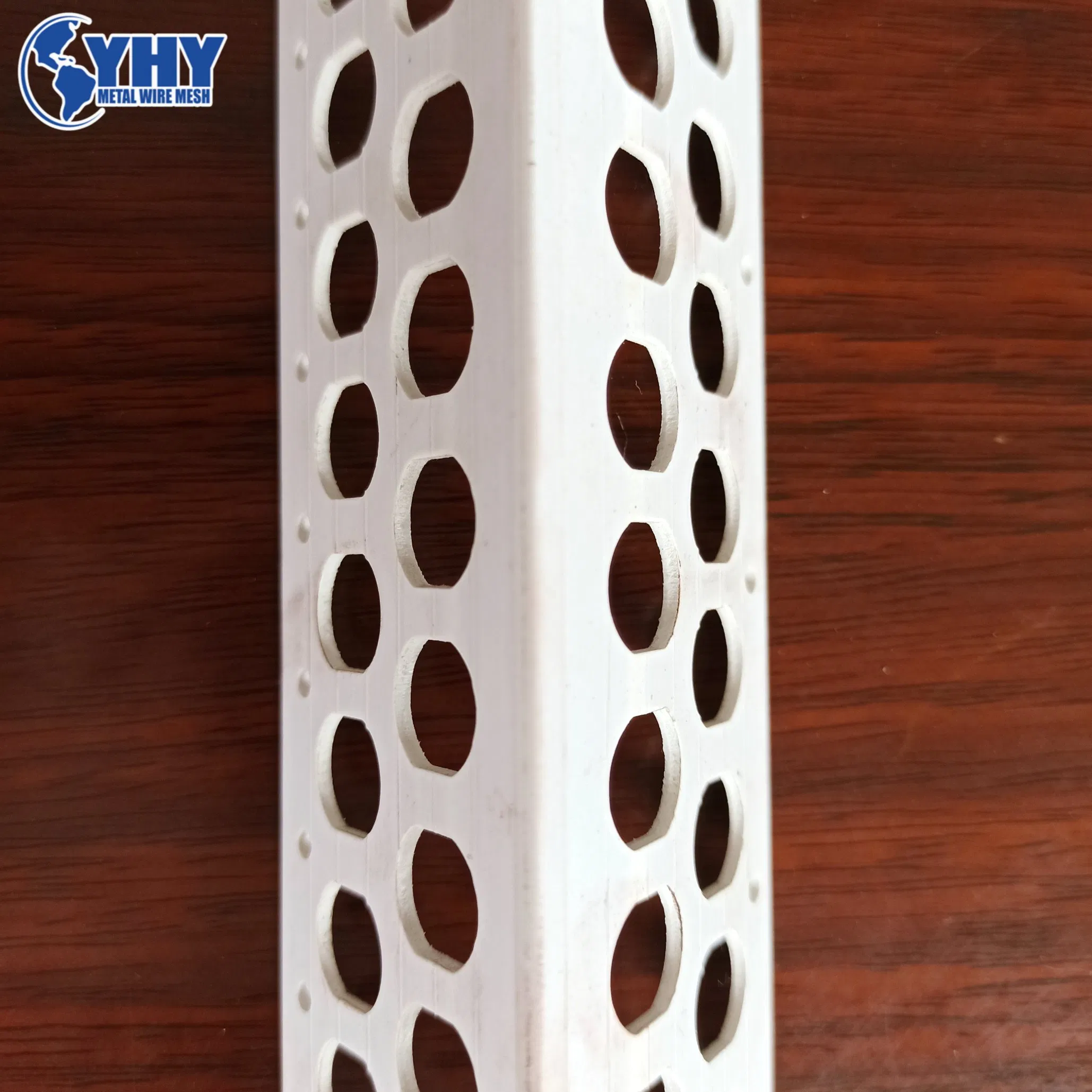White Color Length 2.5m Width 20mm PVC Corner Bead Plastic Profile