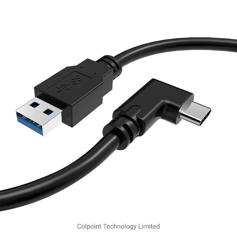 Type-C Streaming Elbow Cable Vr Headset USB Link Cable for Oculus Quest 1 2 - 5m