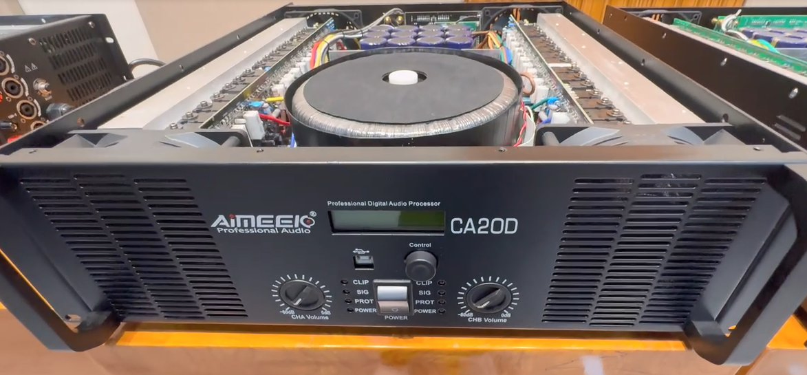 2*1300W Professional Audio Amplificador DSP Module High Power Amplifier/Stage Amplifiers