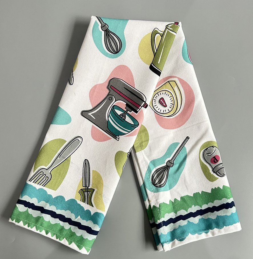 Hot Sales Custom Digital Printed Napkins Tea Towels