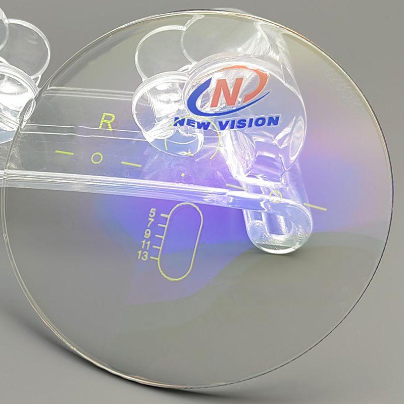 High-Quality 1.56 Professive Blue Cut CSD Super Blue Anti-Glare Customized Eyeglasses Lens