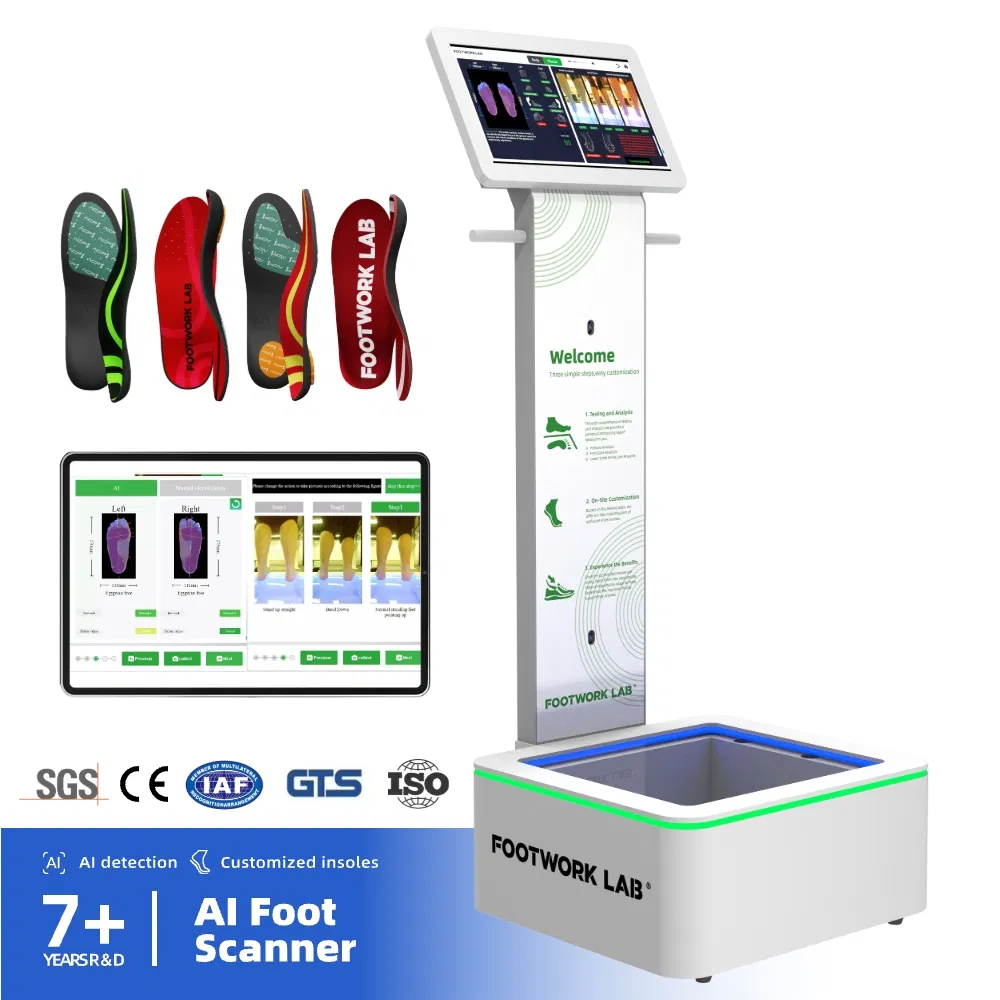 Custom Medical Orthotic 3D Fit Foot Scanning Machine Foot Insole Scanner